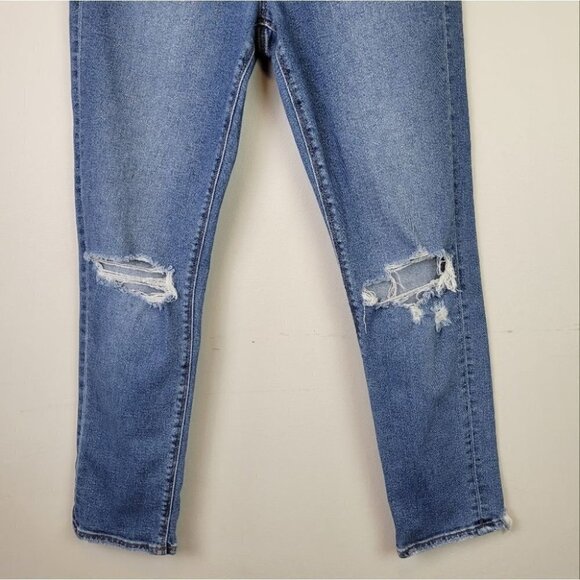 American eagle mom jean stretch high rise ankle 4 - Picture 4 of 12